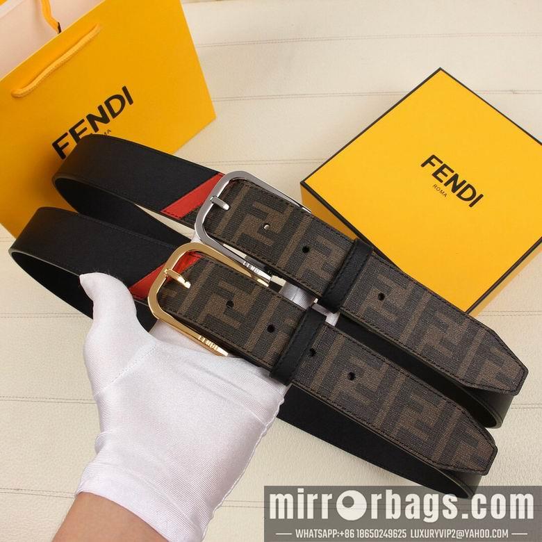 Fendi Belt 38mmX95-125cm 7D69