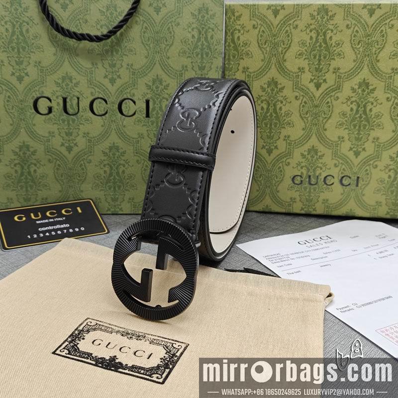 Gucci belt 38mmX90-125cm lb18