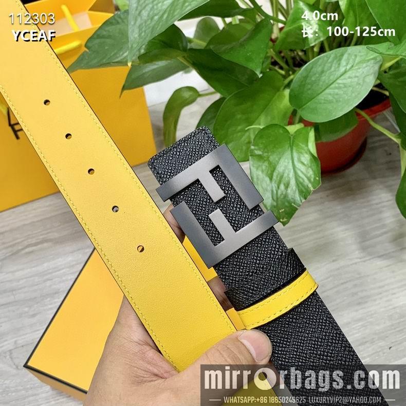 Fendi Belt 40mmX100-125cm 8L42
