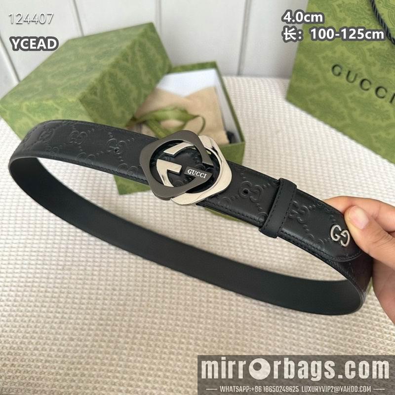 Gucci belt 40mmX100-125cm 8L134