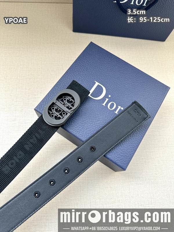 Dior belt 35mmX95-125cm 8L42