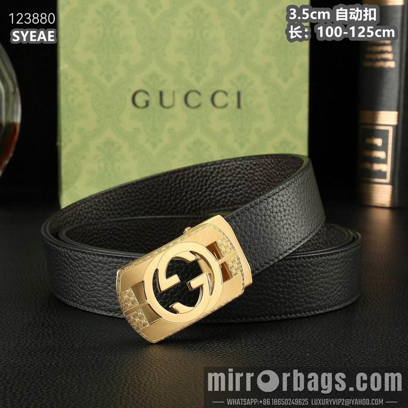 Gucci belt 35mmX100-125cm 8L37