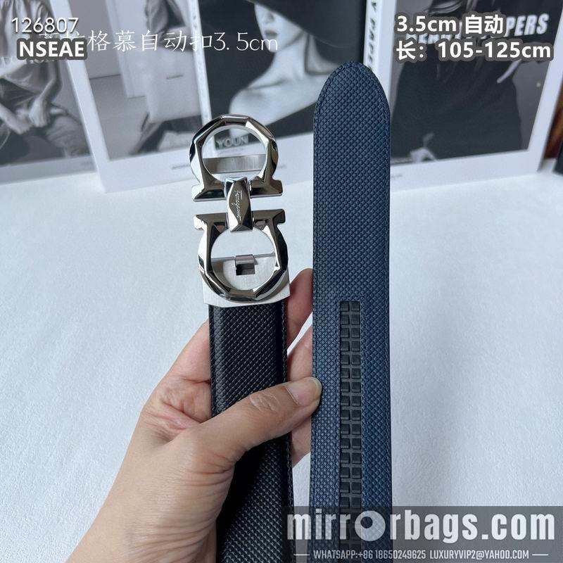 Ferragamo belt 35mmX105-125cm 8L111