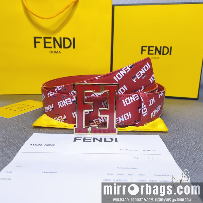Fendi belt 38mmX80-125cm lb01