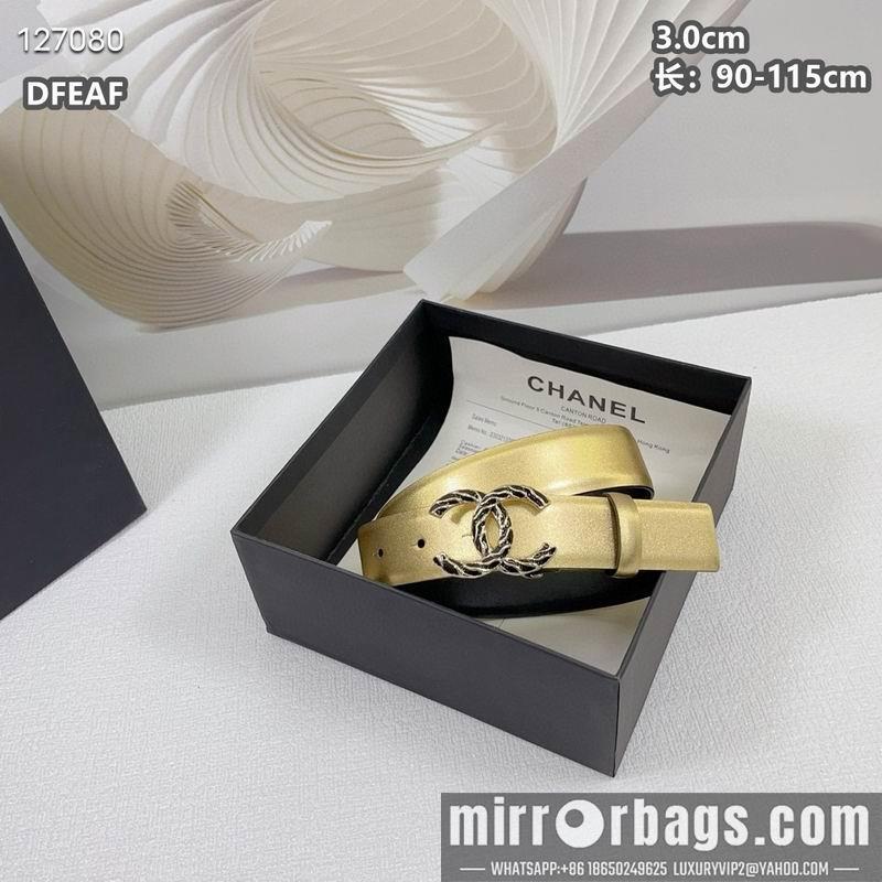 Chanel belt 30mmX90-115cm 8L38