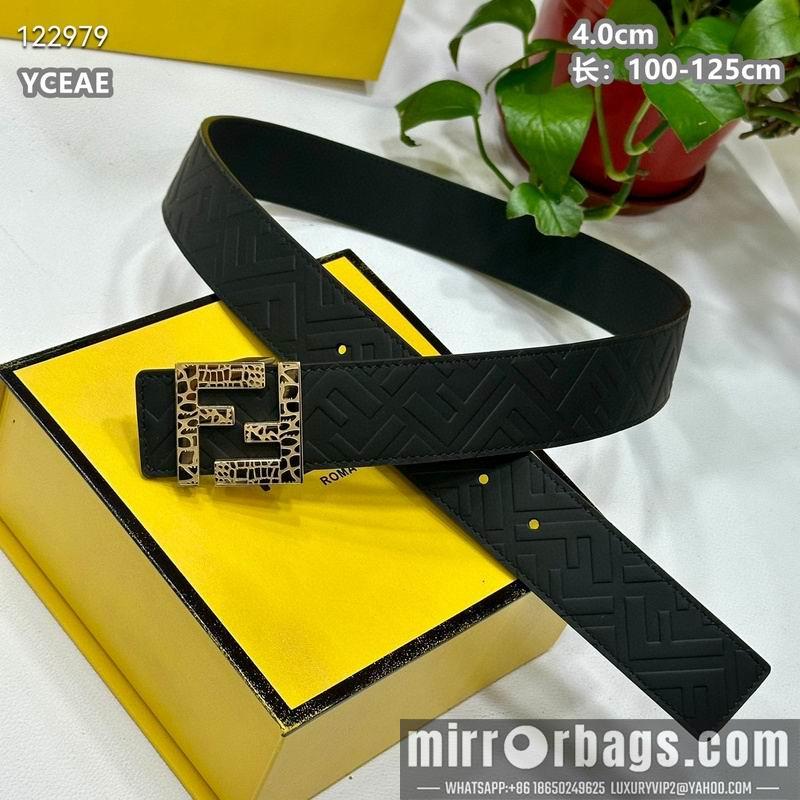 Fendi belt 40mmX100-125cm 8L79