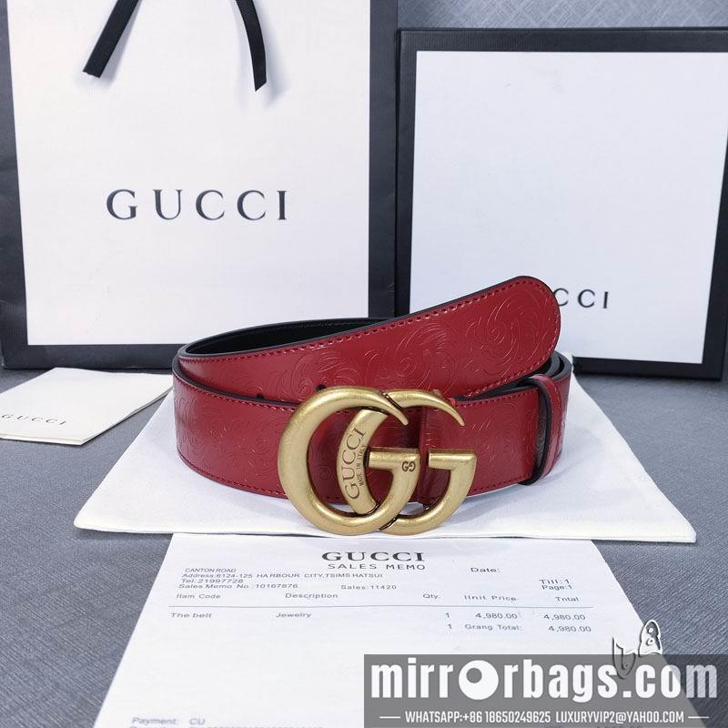 Gucci belt 38mmX90-125cm lb07