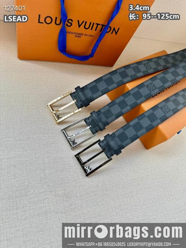 LV belt 34mmX95-125cm 8L32