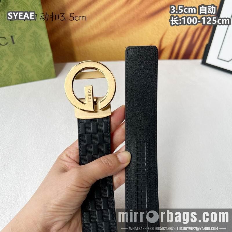 Gucci belt 35mmX100-125cm 8L96