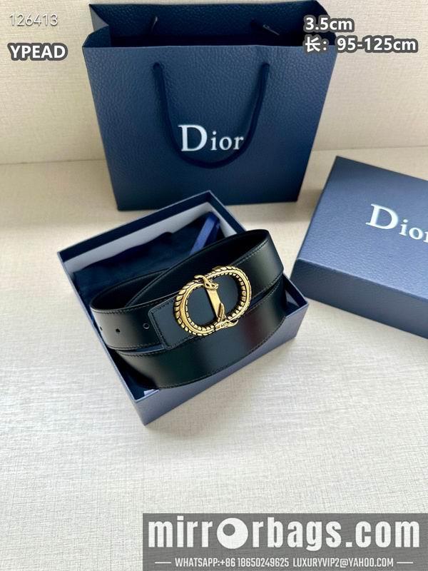 Dior belt 35mmX95-125cm 8L20