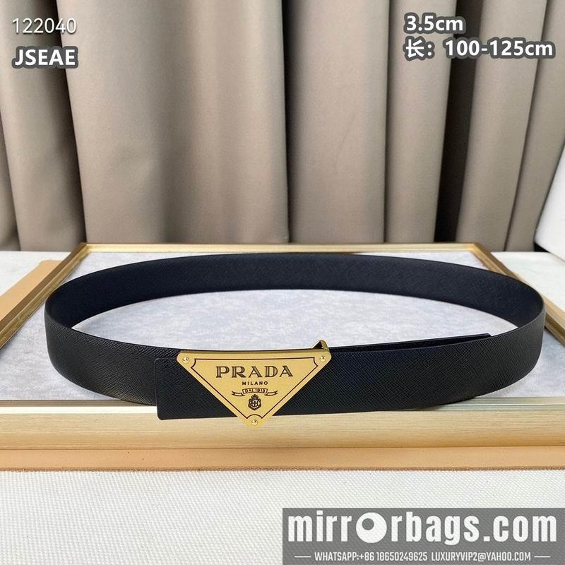 Prada belt 35mmX100-125cm 8L43