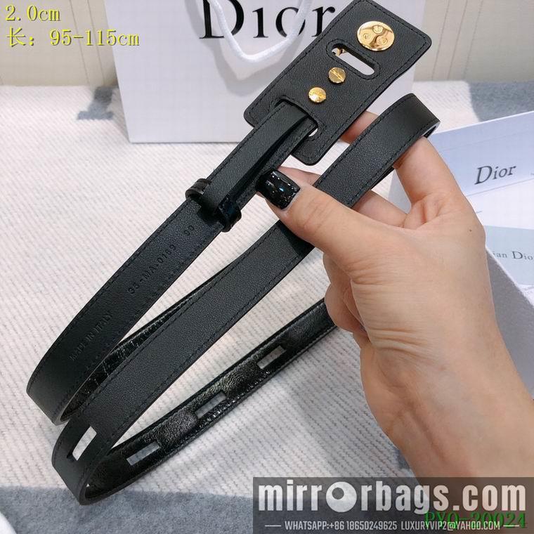 Dior Belt 20mmX95-115cm 8L16