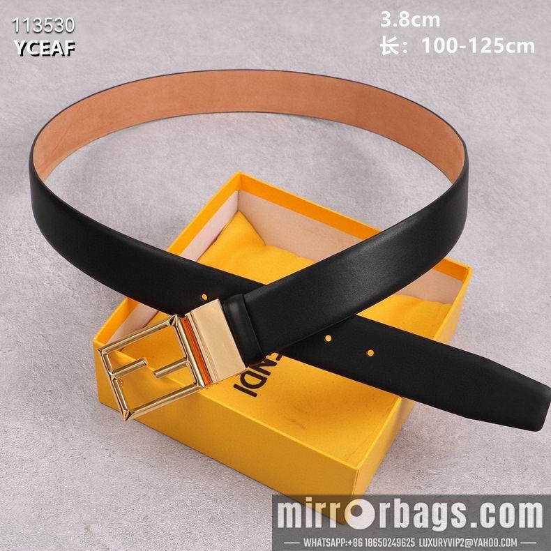 Fendi Belt 38mmX100-125CM 8L22