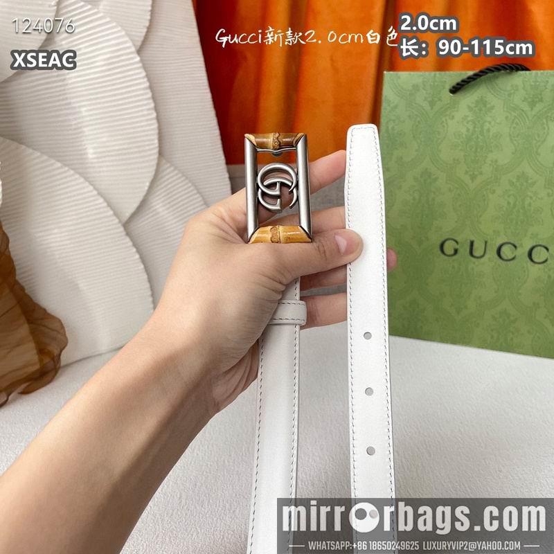 Gucci belt 20mmX90-115cm 8L19