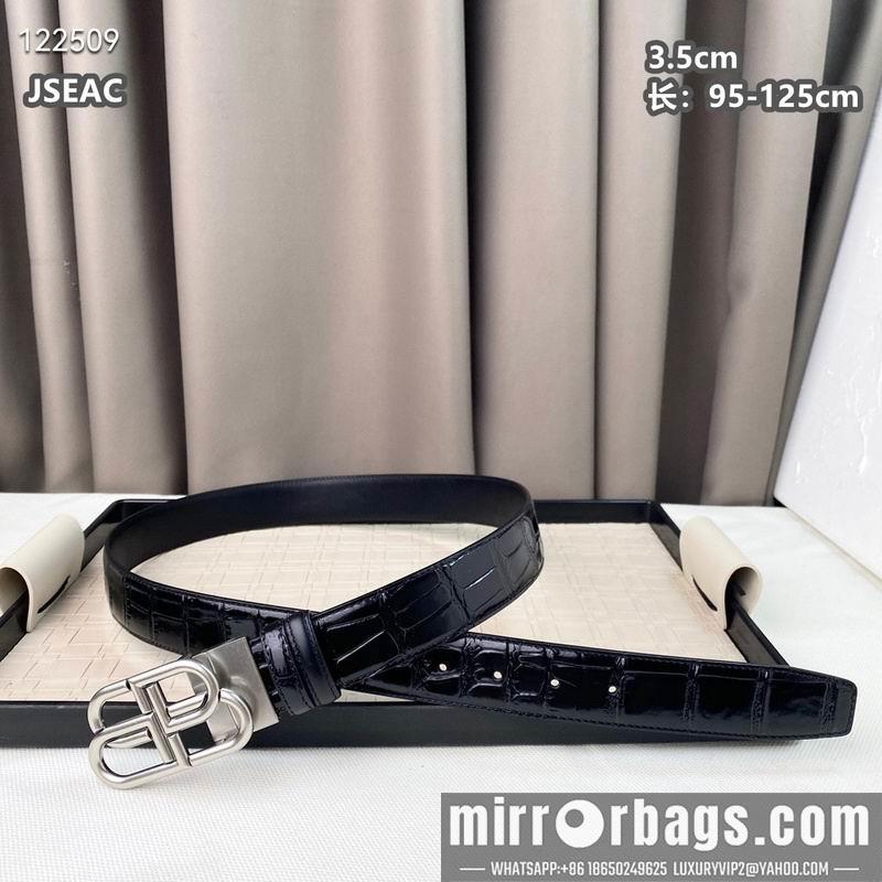 Balenciaga belt 35mmX95-125cm 8L10