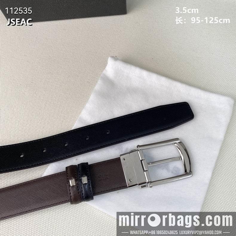 Prada belt 35mmX95-125CM 8L14