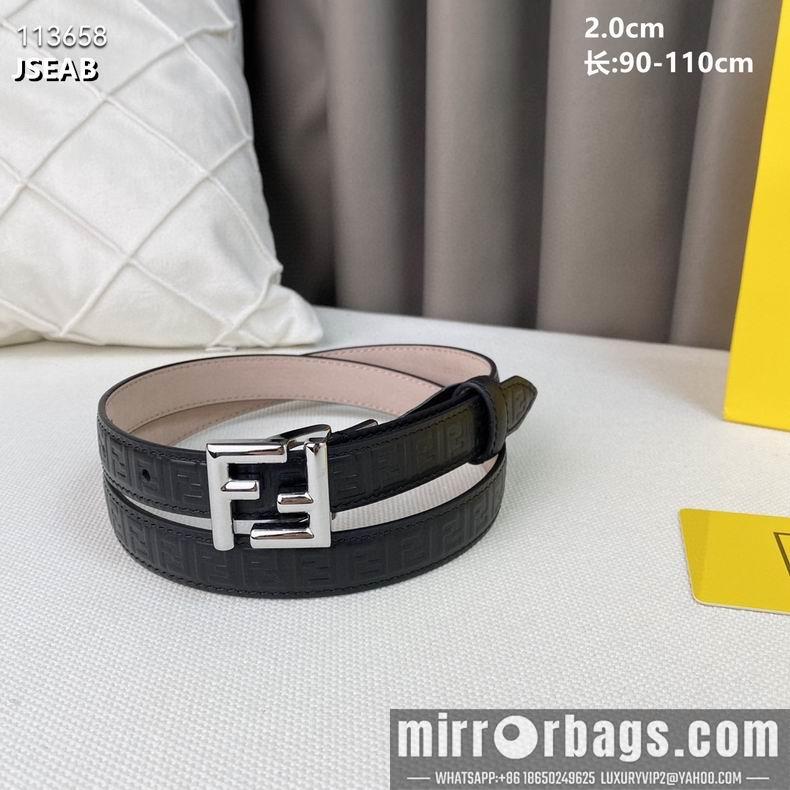 Fendi Belt 20mmX90-110cm 8L08