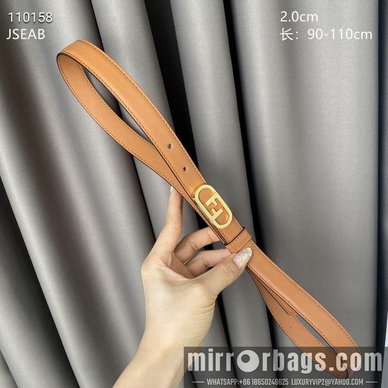 Fendi Belt 20mmX90-110cm 8L03
