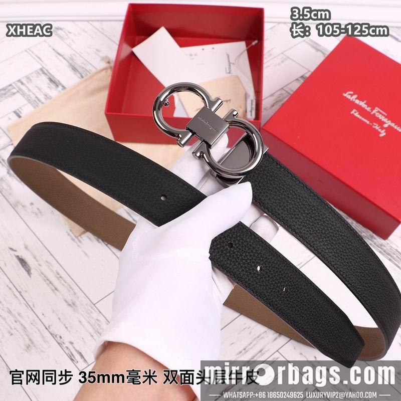 Ferragamo belt 35mmX105-125cm 8L132
