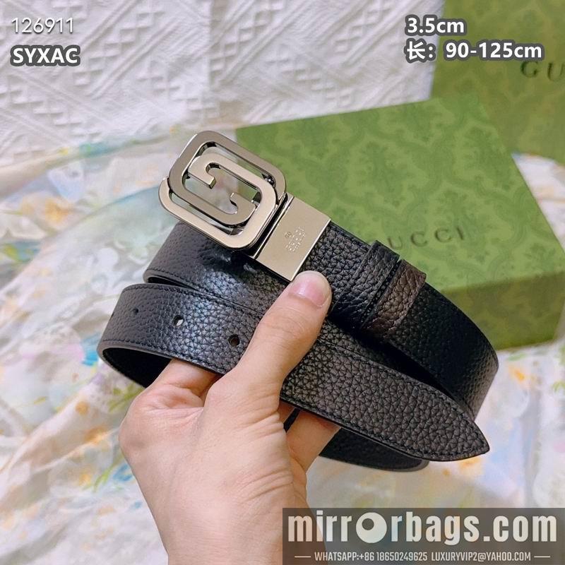 Gucci belt 35mmX90-125cm 8L70