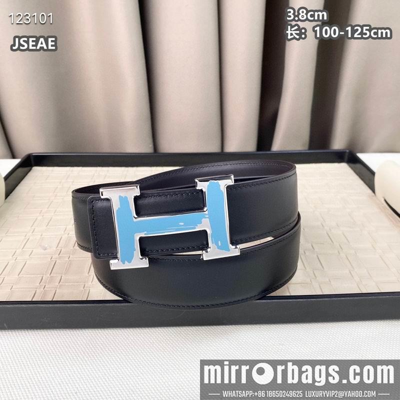 Hermes belt 38mmX100-125cm 8L13