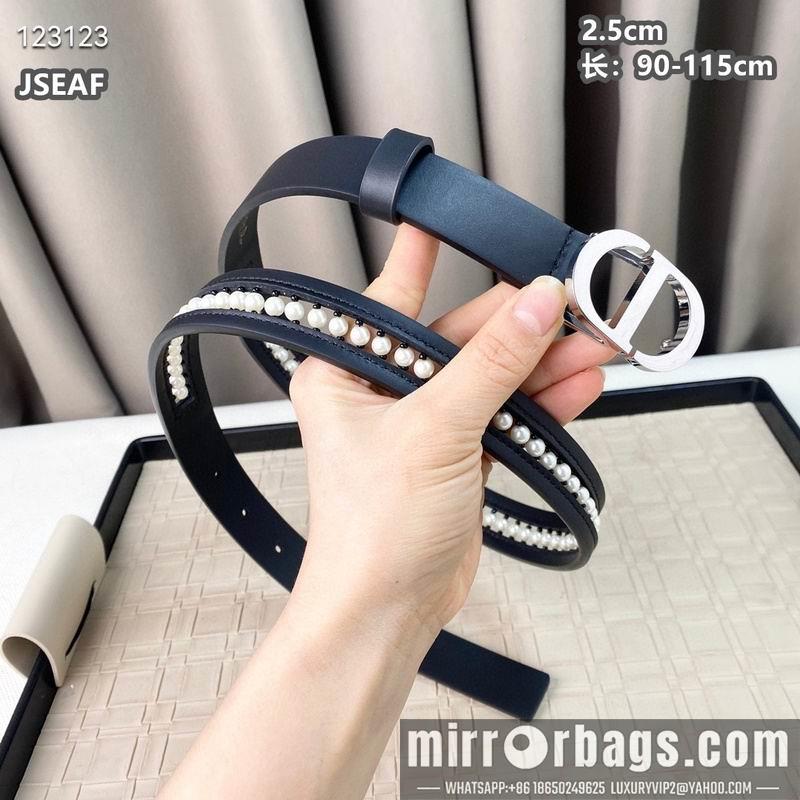 Dior belt 25mmX90-115cm 8L03