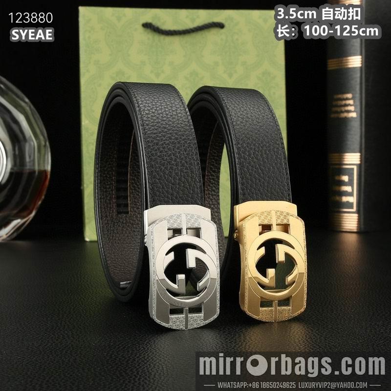 Gucci belt 35mmX100-125cm 8L37