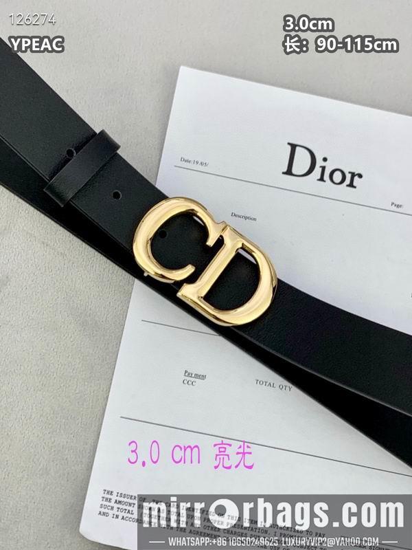 Dior belt 30mmX90-115cm 8L111004