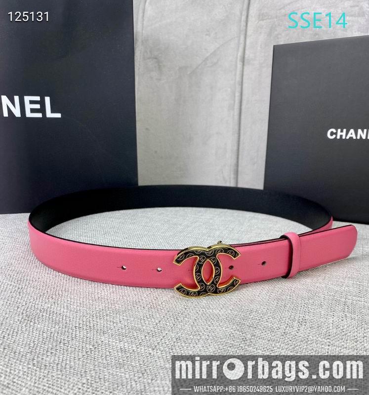 Chanel belt 30mmX95-125cm XH01