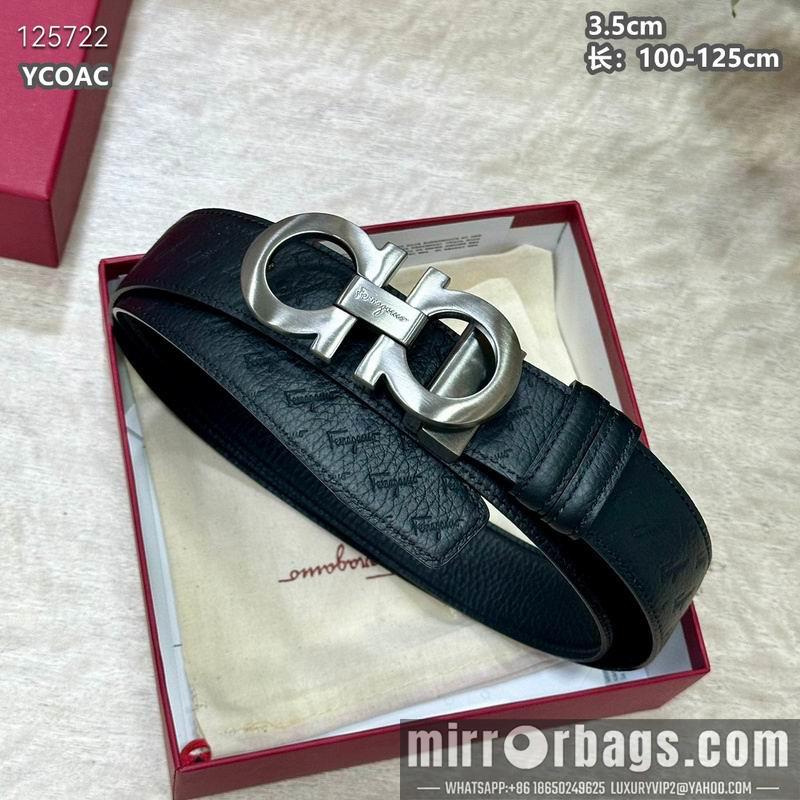 Ferragamo belt 35mmX100-125cm 8L32