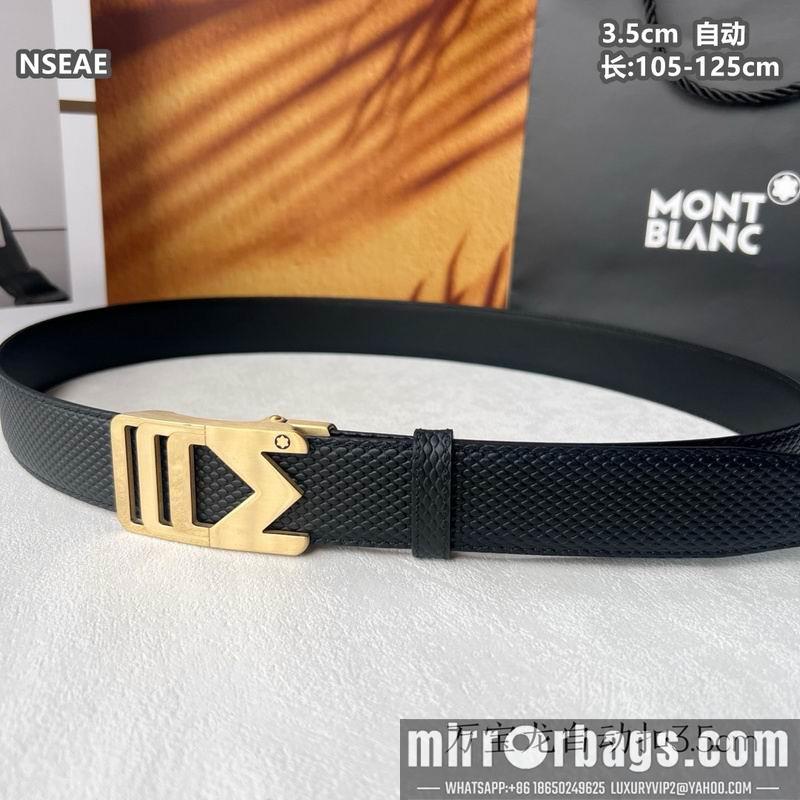 Montlanc belt 35mmX100-125cm 8L72