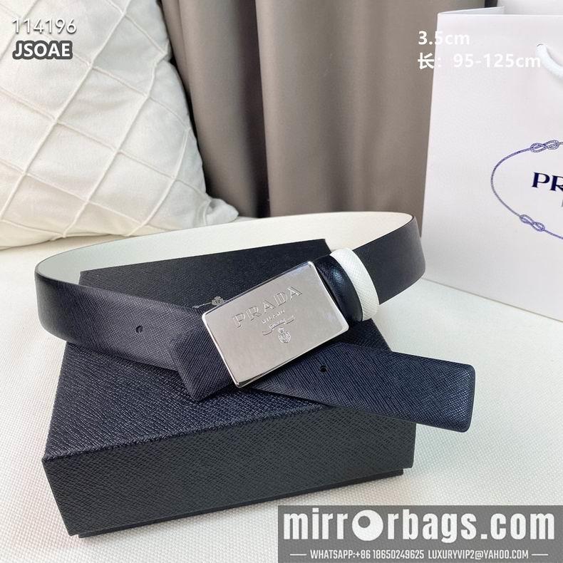 Prada belt 35mmX95-125CM 8L22