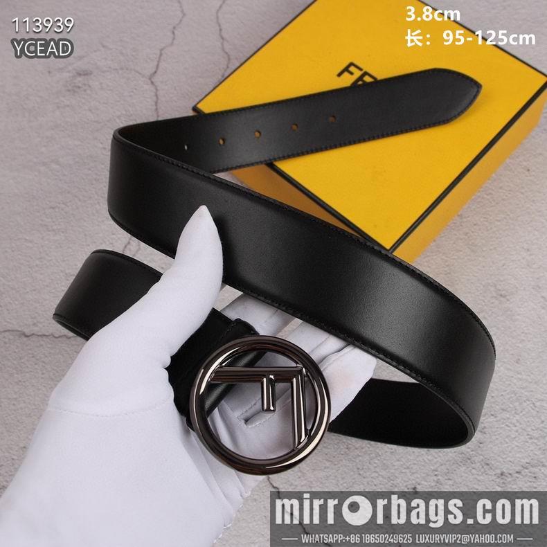 Fendi Belt 38mmX95-125cm 8L02
