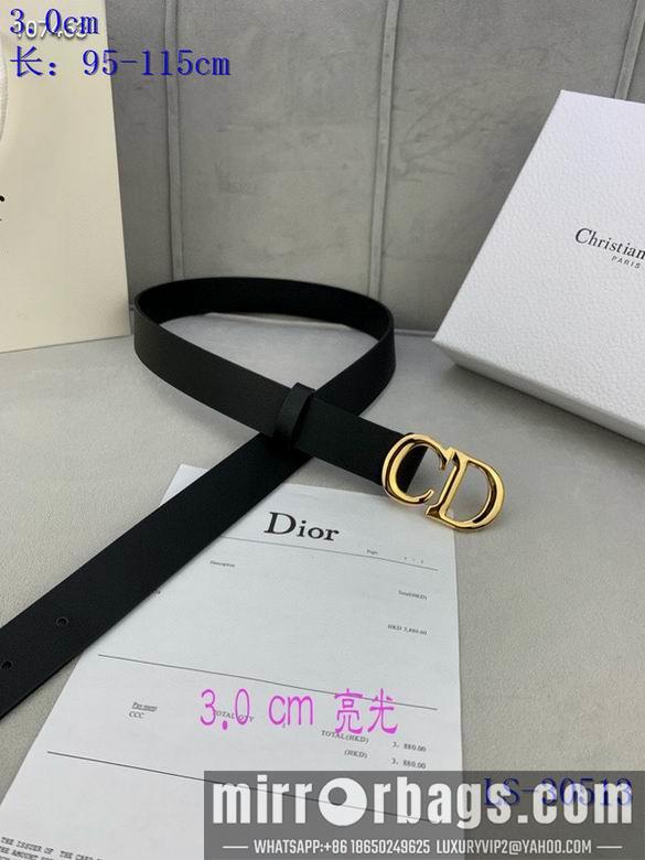 Dior Belt 30mm 95-115cm 8L05