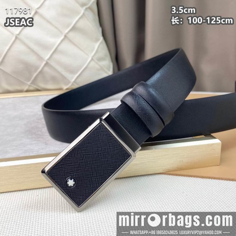 Montblanc belt 35mmX100-125cm 8L10