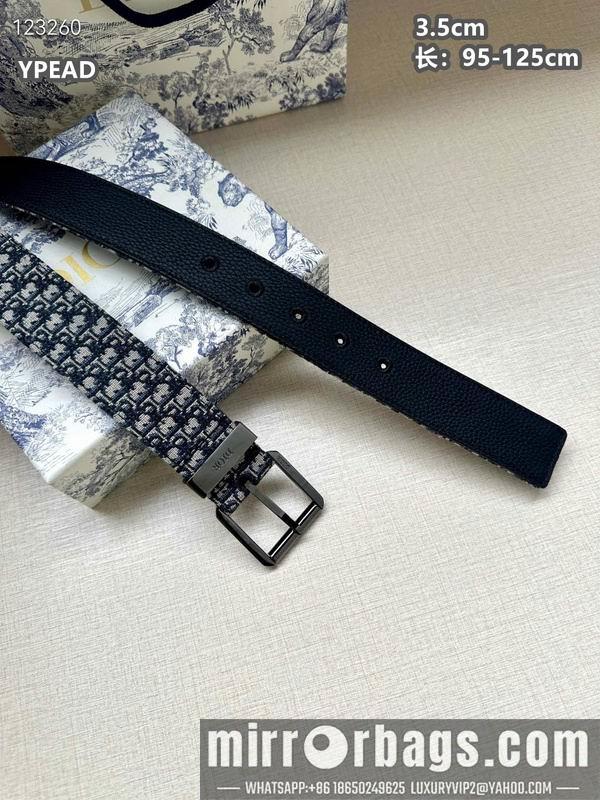 Dior belt 35mmX95-125cm 8L31