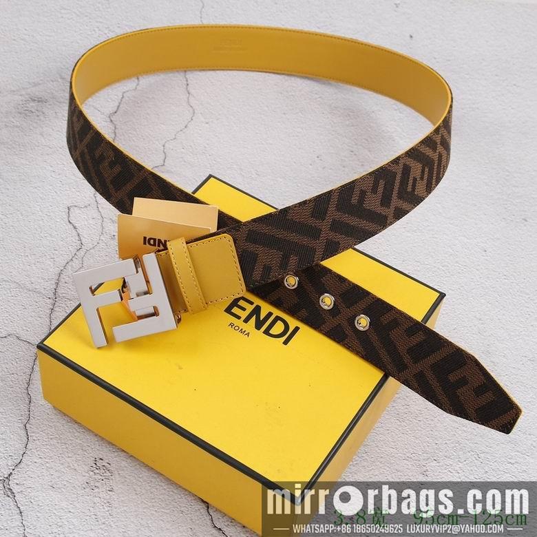 Fendi Belt 38mmX95-125cm 7D113