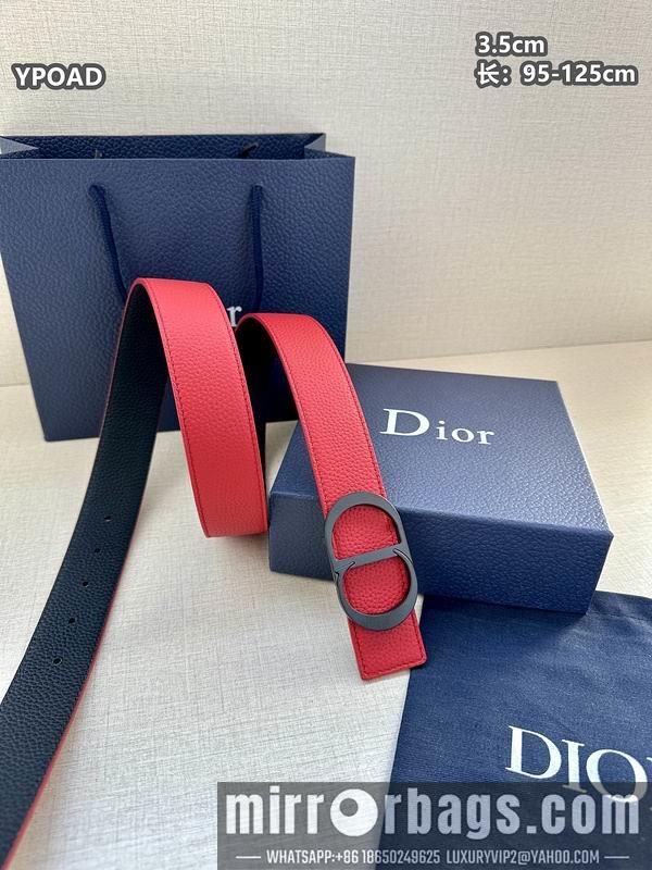 Dior belt 35mmX95-125cm 8L40