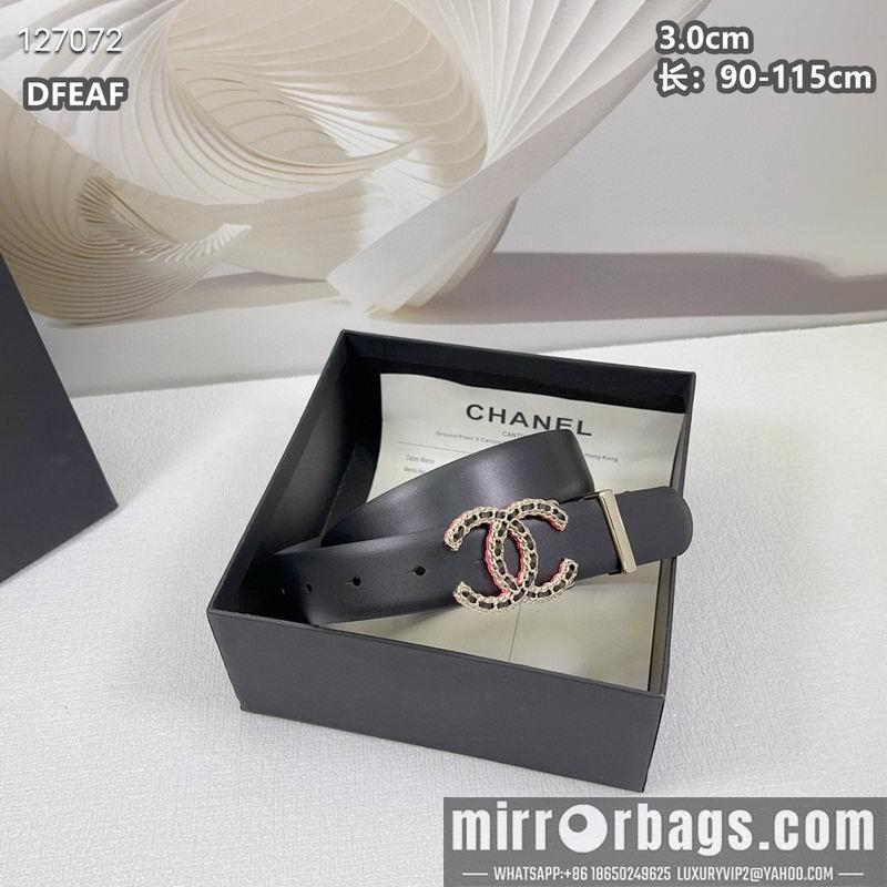 Chanel belt 30mmX90-115cm 8L37