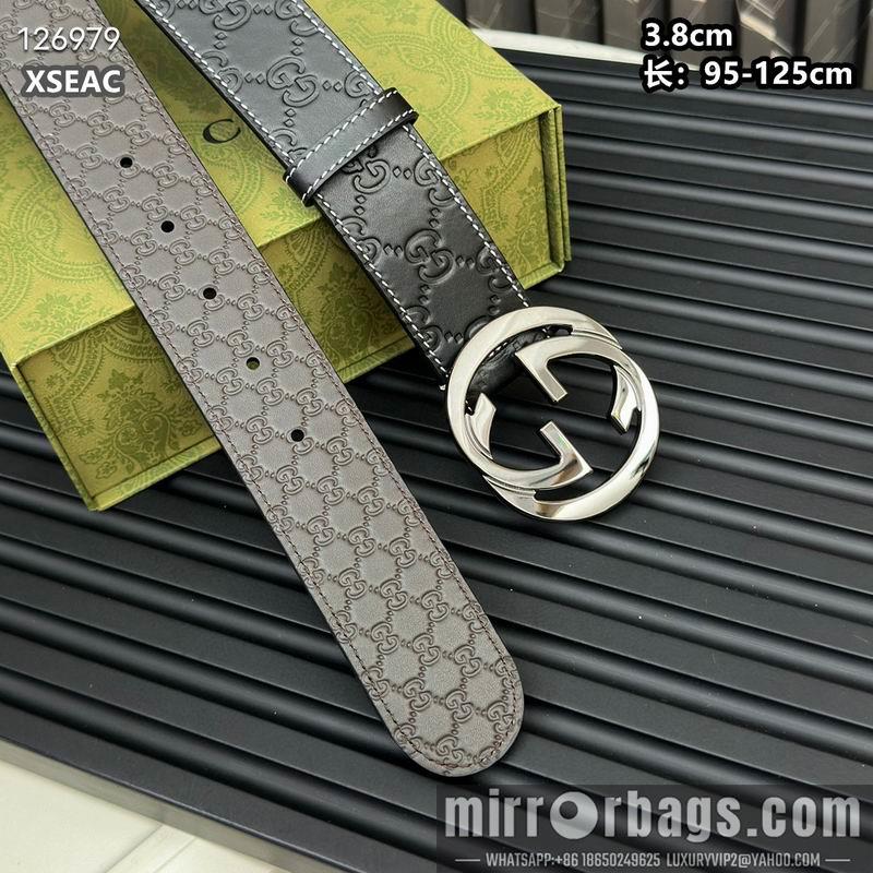 Gucci belt 38mmX95-125cm 8L40