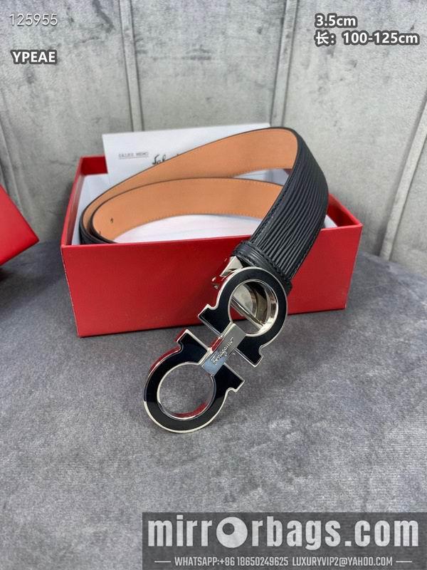 Ferragamo belt 35mmX100-125cm 8L18