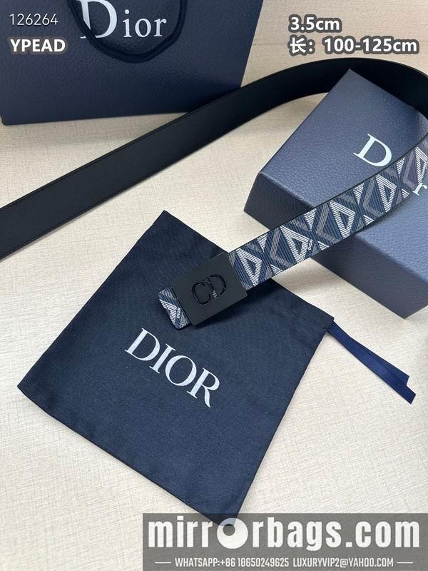 Dior belt 35mmX100-125cm 8L28