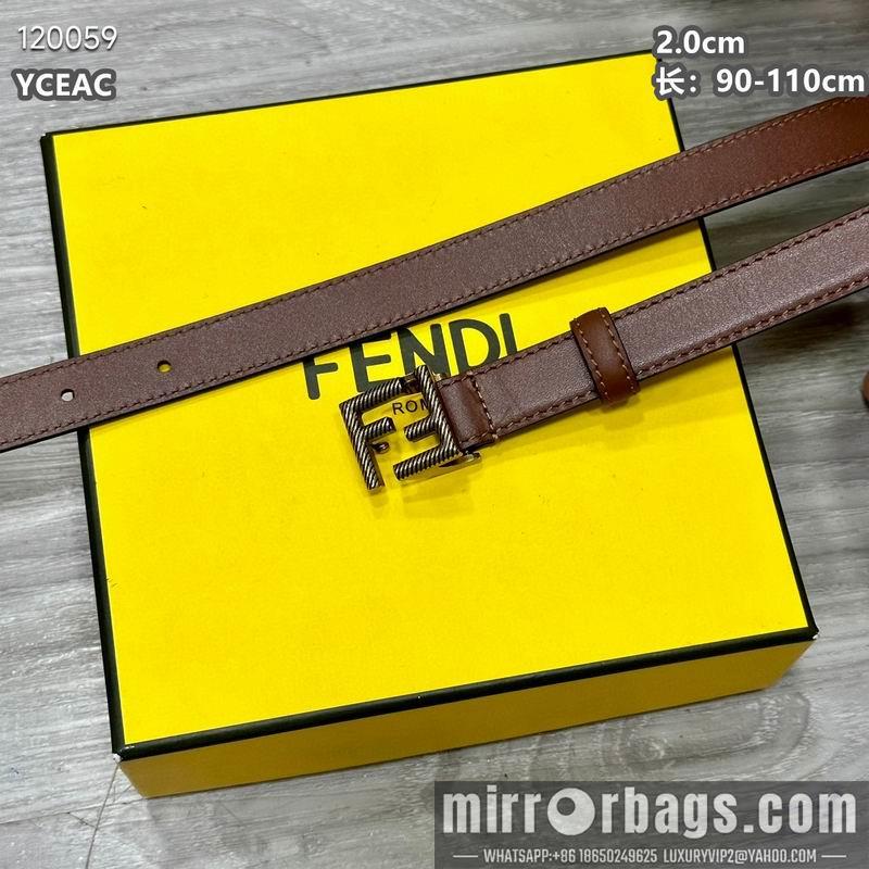 Fendi belt 20mmX90-110cm 8L12
