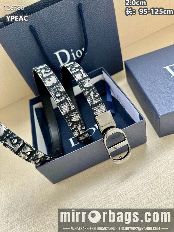 Dior belt 20mmX95-125cm 8L22