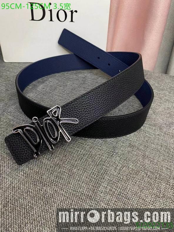 Dior belt 35mmX95-125cm 7D17