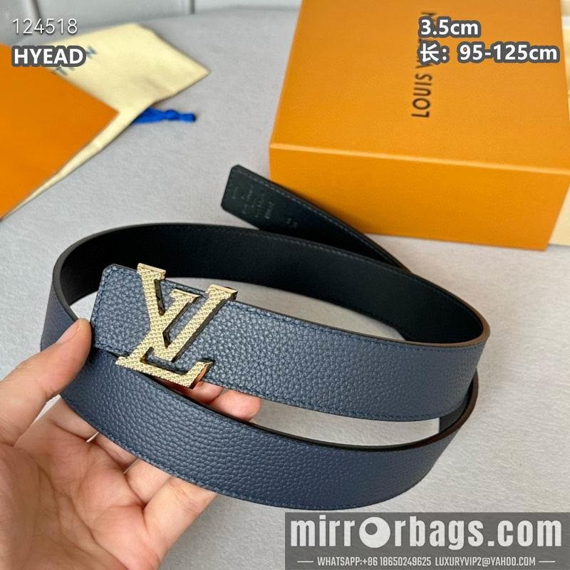 LV belt 35mmX95-125cm 8L10