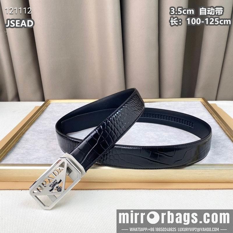 Prada belt 35mmX100-125cm 8L42