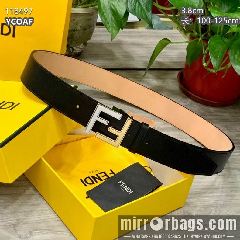 Fendi belt 38mmX100-125cm 8L03