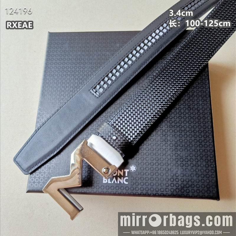 Montlanc belt 34mmX100-125cm 8L15
