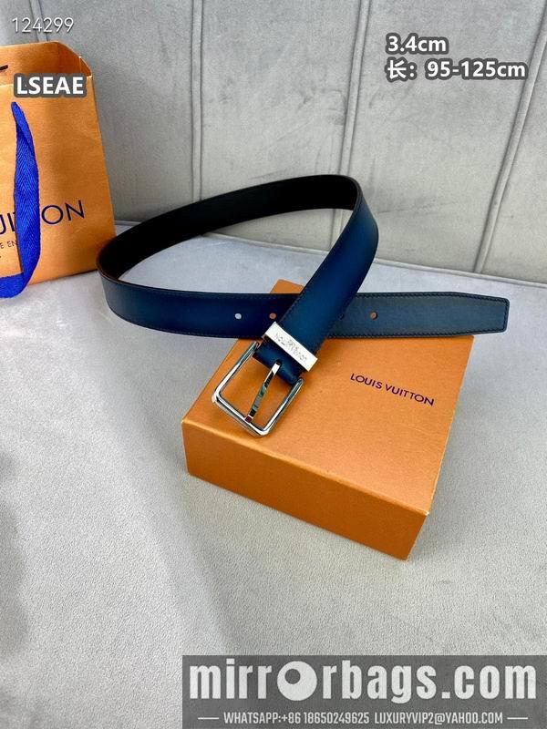LV belt 34mmX95-125cm 8L26